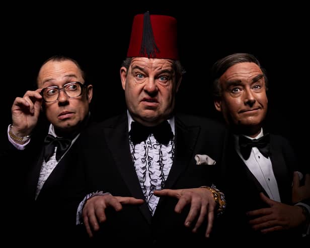 The Last Laugh - Bob Golding (l), Damien Williams (c), Simon Cartwright (r)