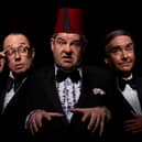 The Last Laugh - Bob Golding (l), Damien Williams (c), Simon Cartwright (r)