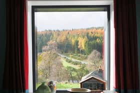 Glen Dye, view from The Hay Loft