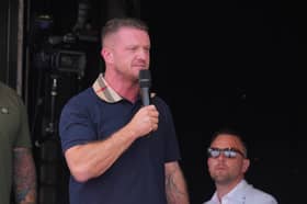 Tommy Robinson. Picture: Maja Smiejkowska/PA Wire