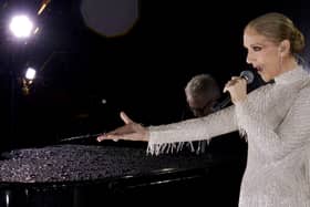 Celine Dion delivered a gold medal performance during the opening ceremony of the Paris Olympics (Screengrab by IOC via Getty Images)
