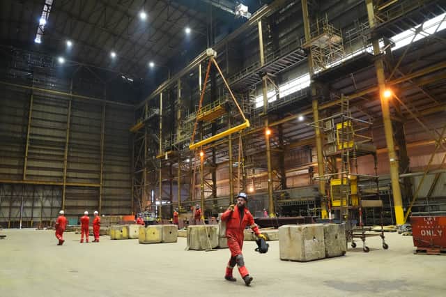 The GMB fears the Methil yard in Fife will be sidelined