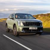 The new Sorento takes its design inspiration from the flagship EV9. Credit: Kia