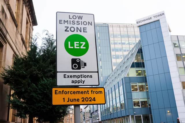 The LEZ in Edinburgh has been enforced since June 1