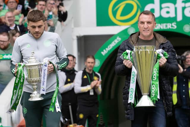 Celtic won the league and Scottish Cup last season