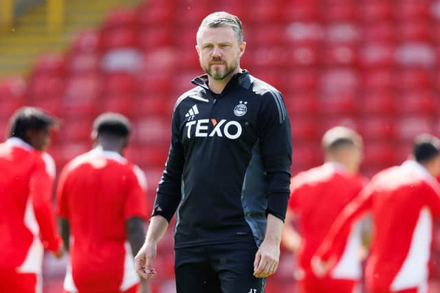 Jimmy Thelin is the new man at the helm with Aberdeen