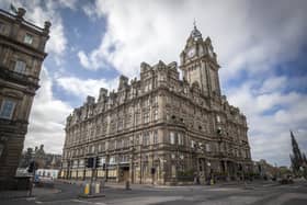 The Balmoral Hotel in Princes Street, Edinburgh. Picture: PA