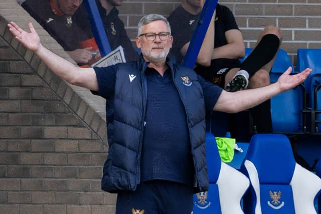 Craig Levein is in charge of St Johnstone