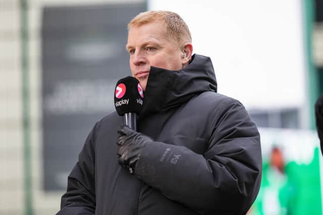 Neil Lennon has returned home from Rapid Bucharest