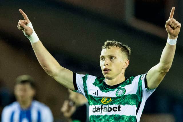 Alistair Johnston has won five trophies in 18 months at Celtic