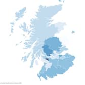The results in terms of pass rates for Highers by council area can be viewed with our interactive map