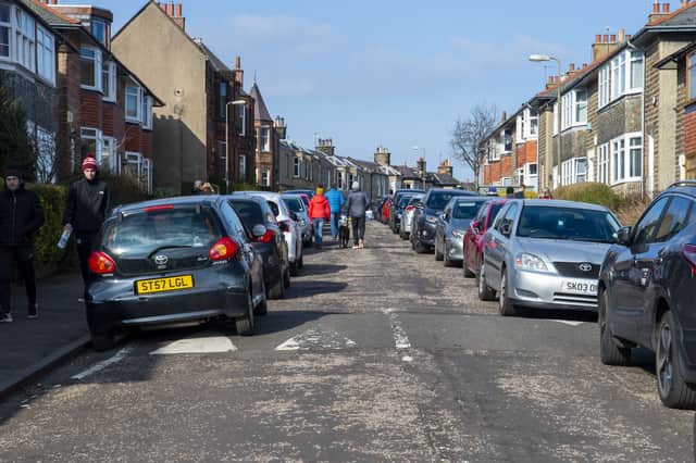 Increasing parking pressure on Edinburgh streets includes from commuters displaced from neighbouring areas where charges have been imposed