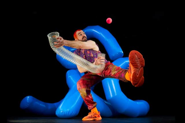 Juggling supremo Wes Peden
