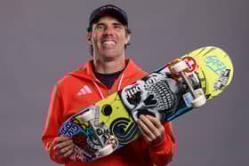 Team GB skateboarder Andy Macdonald. Cr: Getty Images.