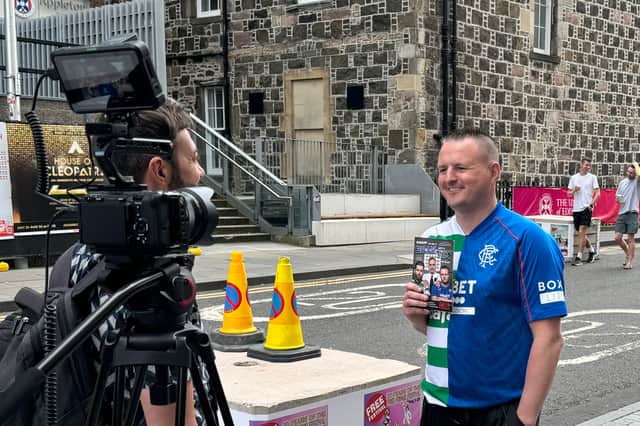 Actor Scott Kyle is appearing in the play ‘Singin’ I’m No a Billy, He’s a Tim’ at the EICC.