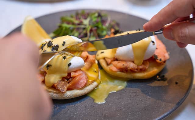 In-house restaurant Treadwell specialises in “untraditionally British” cuisine.