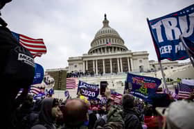 Donald Trump's supporters stormed the US Capitol on January 6, 2021. The UK must not allow such political violence to become normalised (Picture: Samuel Corum/Getty Images)