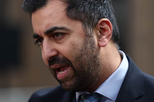 Former first minister Humza Yousaf