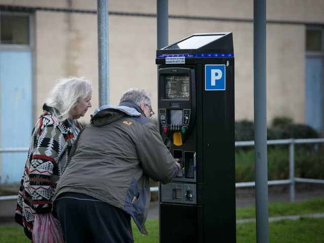 Fake QR codes have been spotted on parking machines across the country. Photo: Matt Cardy/Getty Images