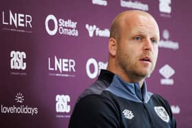 Hearts head coach Steven Naismith has signed a new contract with the Tynecastle club. (Photo by Ross Parker / SNS Group)