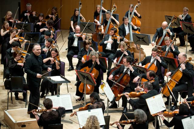 Sir Mark Elder conducting the Hallé