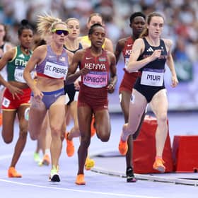 Laura Muir runs in the 1500m final on Saturday night.