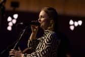 Kim Carnie, singer with Manran, performs at the EIF