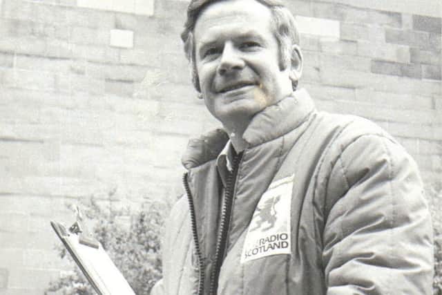 Brian Marjoribanks became a well known sports broadcaster for the BBC.