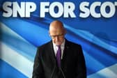 First Minister John Swinney addresses the media after the general election result. Picture: Michael Boyd/Getty Images