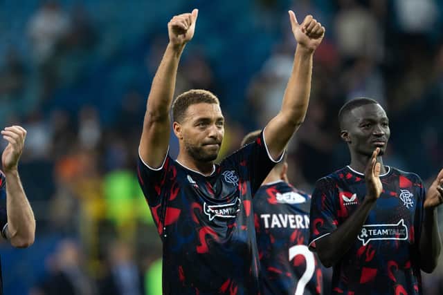 Rangers levelled late through Cyriel Dessers in Lublin.
