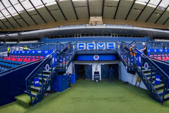 Rangers welcome Dynamo Kyiv to Hampden on Tuesday night.