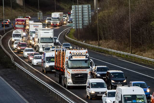 Drivers are warned to expected delays during the two-week round the clock M8 restrictions
