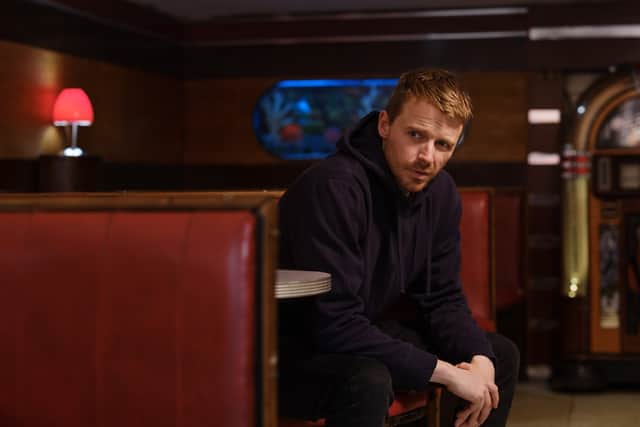 Jack Lowden stars in the National Theatre of Scotland's The Fifth Step at Edinburgh Festival