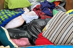 Equipment dumped in skips at a Midlothian school