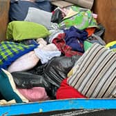 Equipment dumped in skips at a Midlothian school