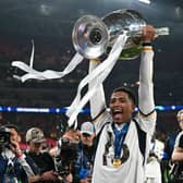 Jude Bellingham will look to add to his trophy haul in the UEFA Super Cup this evening. Cr: Getty Images.