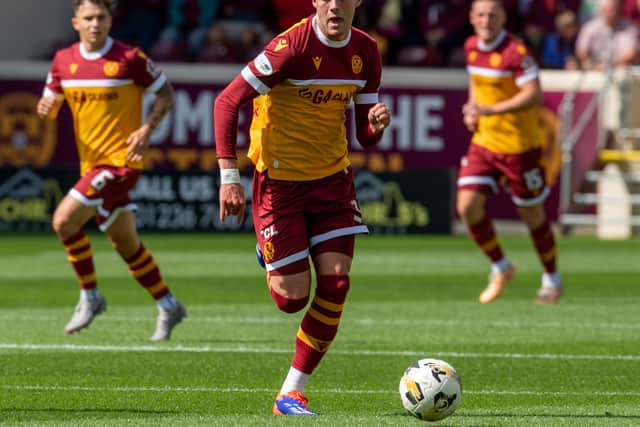 Motherwell youngster Lennon Miller has been attracting scouts to Fir Park.