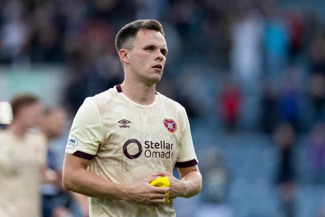 Will Hearts striker Lawrence Shankland finally earn his much speculated move to Rangers?