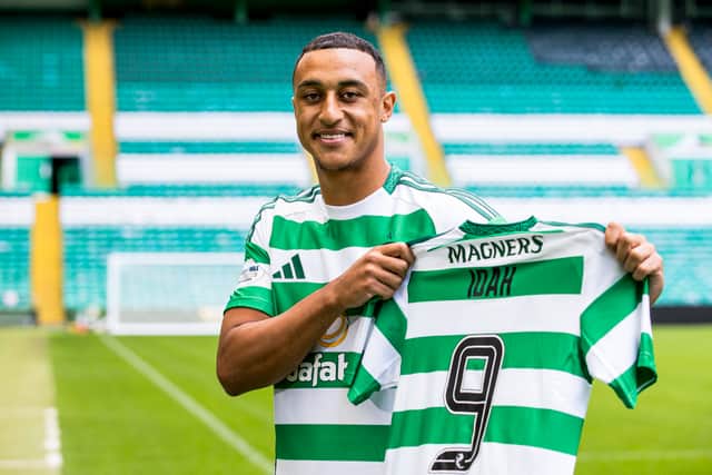 Adam Idah will wear the No 9 shirt at Celtic this season.