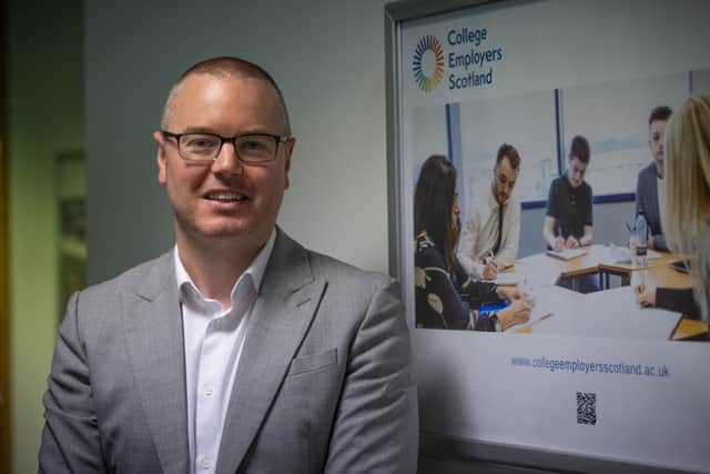 Gavin Donoghue, Director of College Employers Scotland.