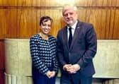  Daniela Grudsky met Angus Robertson in Edinburgh 