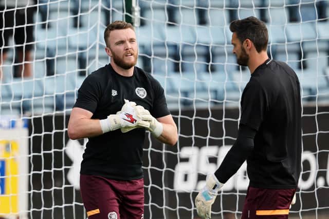 Zander Clark and Craig Gordon are fighting it out for the gloves at Hearts.