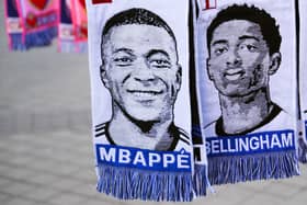 Are Real Madrid stars Kylian Mbappe and Jude Bellingham amongst the richest footballers in the world? Cr. Getty Images.