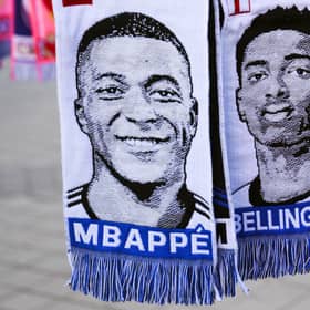 Are Real Madrid stars Kylian Mbappe and Jude Bellingham amongst the richest footballers in the world? Cr. Getty Images.