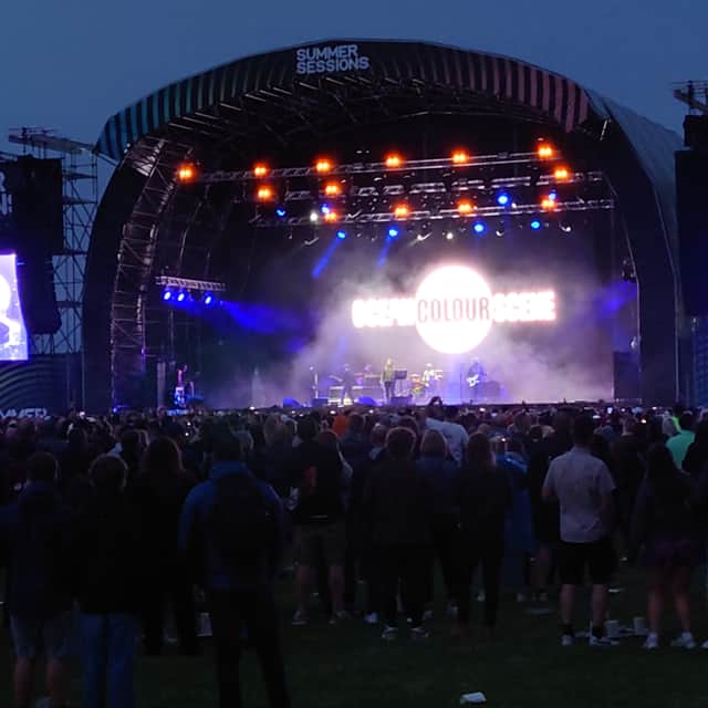 The crowd during Ocean Colour Scene’s Edinburgh Summer Session show at the Royal Highland Showgrounds earlier this month.