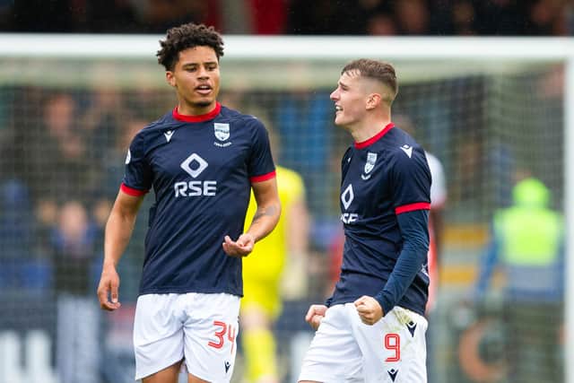 Ronan Hale, right, has been brought in to replace Simon Murray at Ross County.