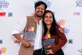 Last year's Edinburgh Comedy Award winners, Ahir Shah and Urooj Ashfaq.