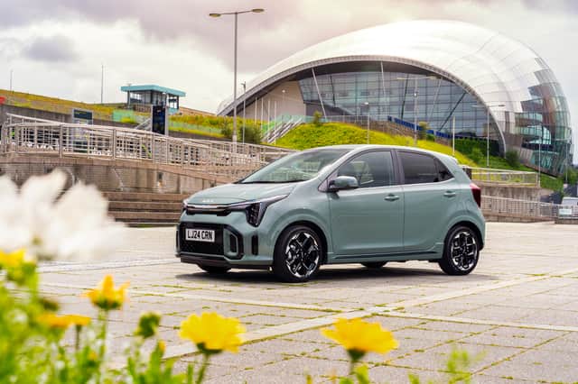 The revamped Kia Picanto city car