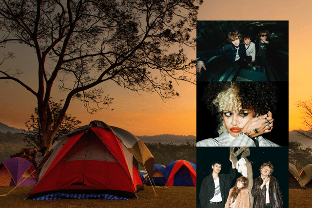 [Top to bottom] Bilk, NXDIA and Cosmorat are just some of the artists performing on Thursday for those early campers arriving at Leeds Festival 2024.