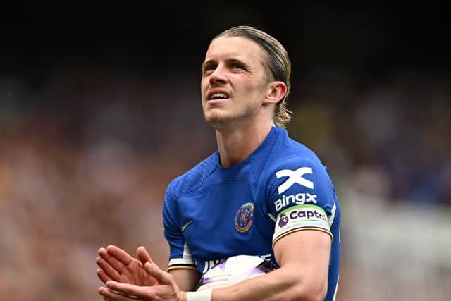 Chelsea's Conor Gallagher has completed a £33.7m move to Atletico Madrid. (Photo by Dan Mullan/Getty Images)